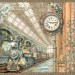 Набор бумаги односторонней для скрапбукинга Stamperia SBBSXB24 "Gardens of Time"